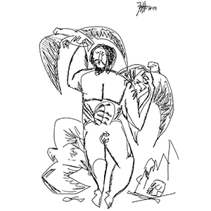 Hercules Versus the Stymphalian Birds