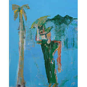 Man With Green Bananas