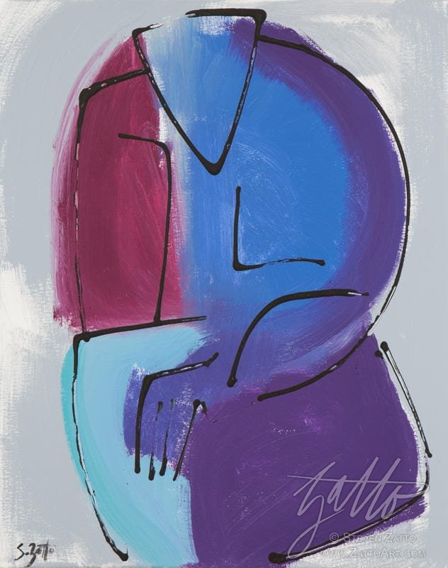 Seated Male Figure