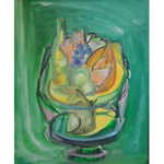 Still Life with Fruit and Melon