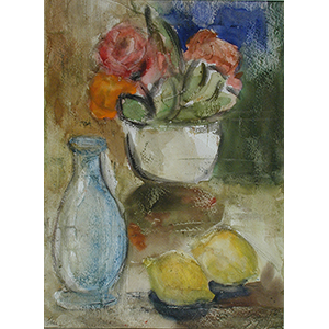 Still Life with Roman Glass