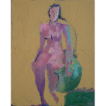 Woman on a Globe